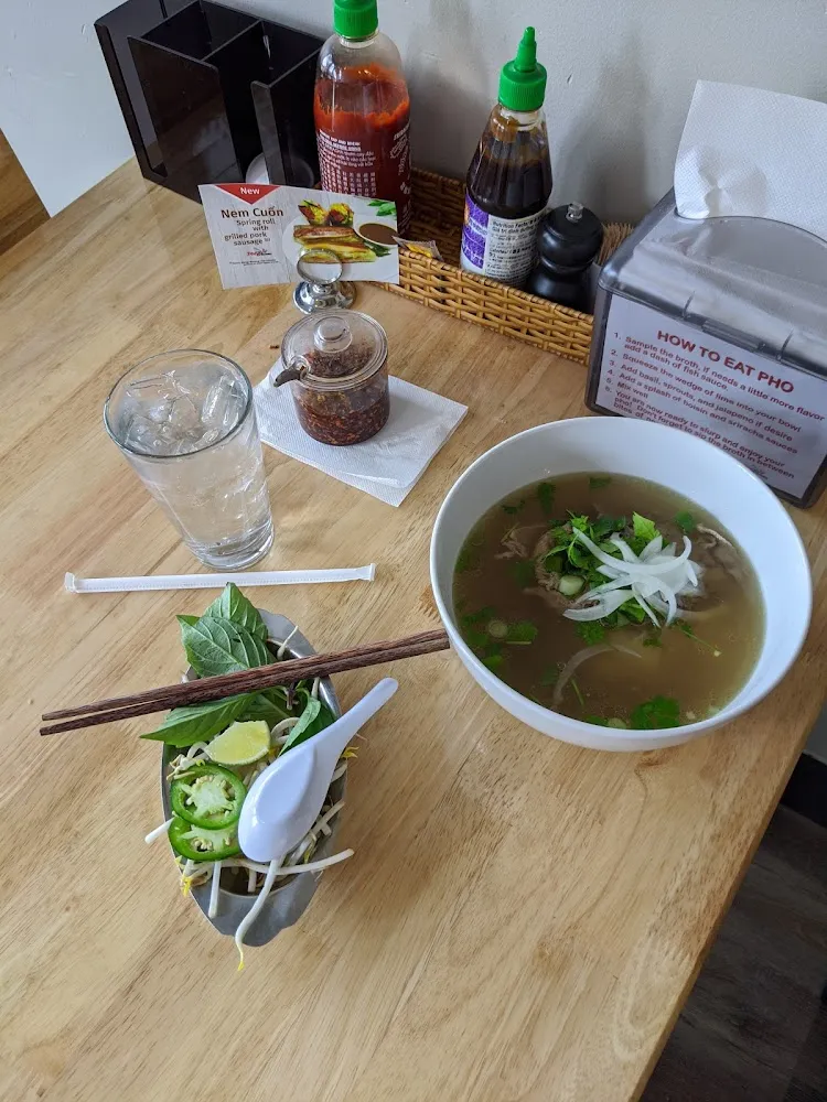 Beef Pho with Steak and Brisket