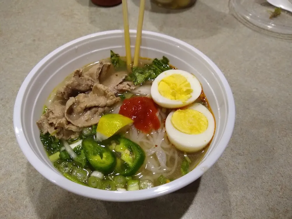 Take Home Beef Pho with Boiled Eggs Added
